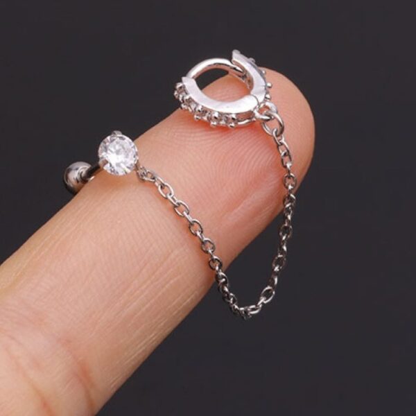 ZARCILLO DIAMOND WITH CHAIN 6MM