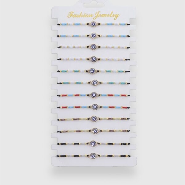 Pulsera Hilo Ojo Zircon