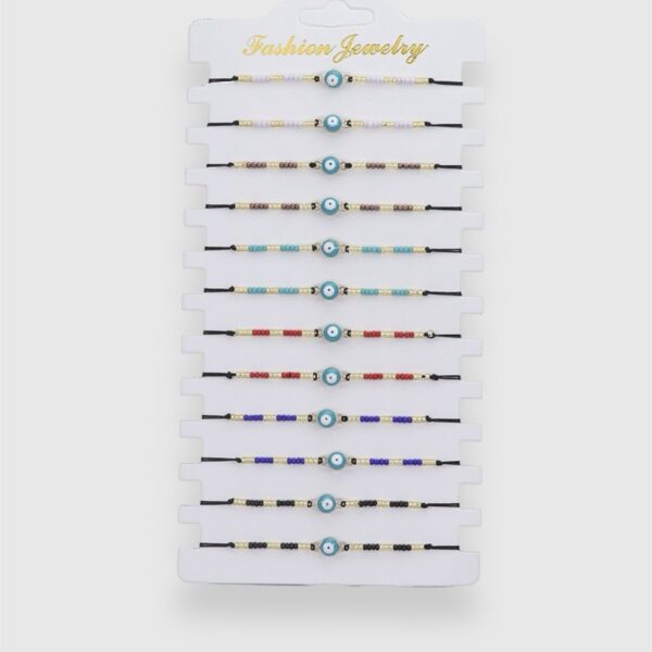 Pulsera Hilo Ojo Turquesa