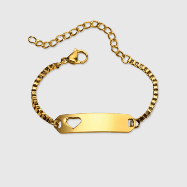 Pulsera Esclava Corazon Niños