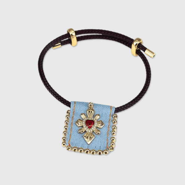 Pulseras de Tela y Dijes