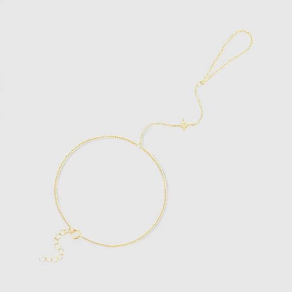 Handchain Estrella Plata 925