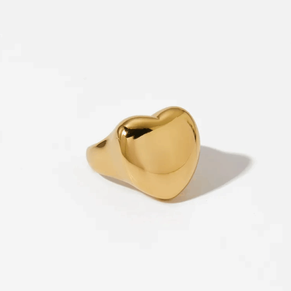 Anillo Chunky Heart