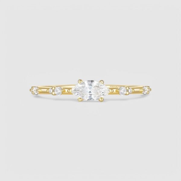 Anillo de Compromiso Plata 925