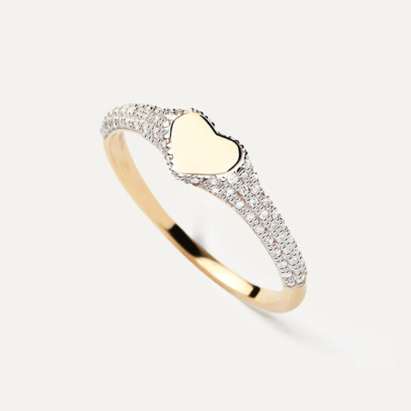 Anillo Corazon Plata 925