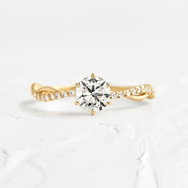 Anillo de Compromiso Plata 925