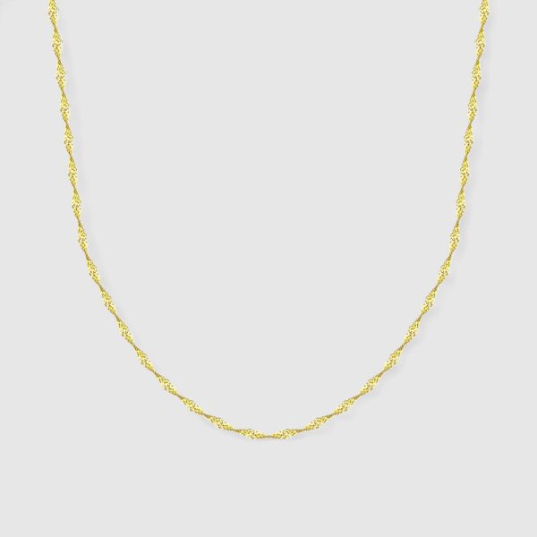 Collar Twisted Rope Plata 925