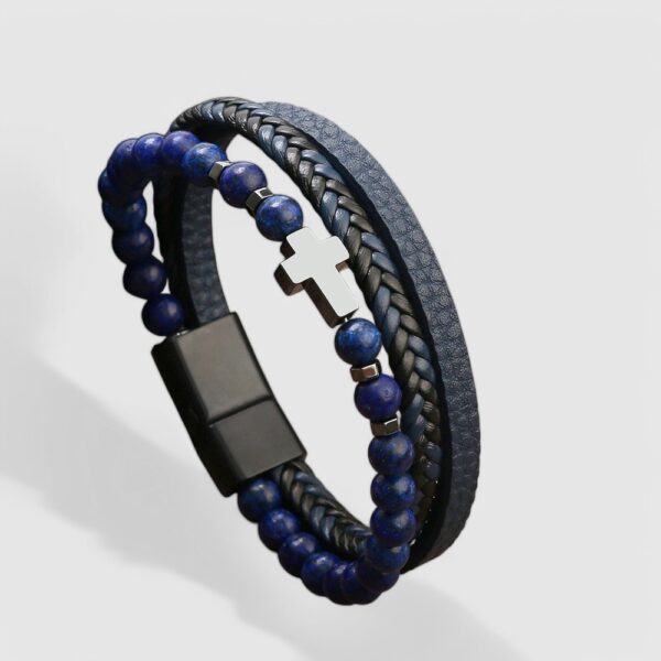 Pulsera Triple de Cruz