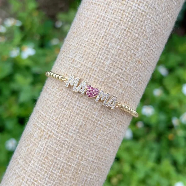 Pulsera Mamá Corazon