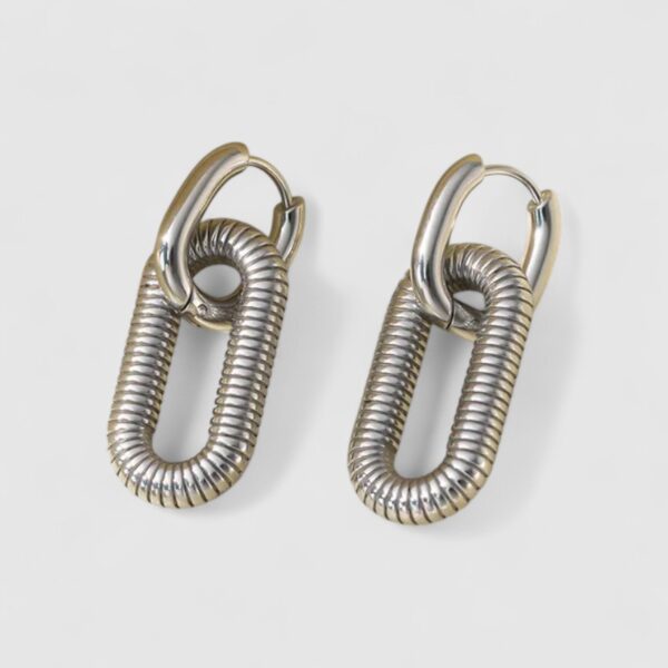 Zarcillos Eslabon Maxi