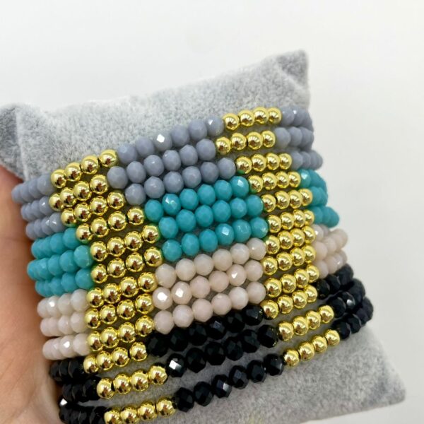 Pulseras de Cristales y Balines