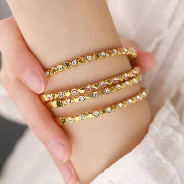 Brazalete de Figuras y Brillo