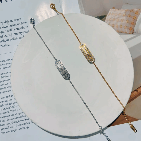 Pulsera Triple Diamante