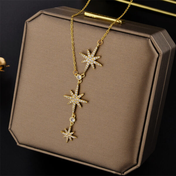Corbatin de Estrellas - Dorado