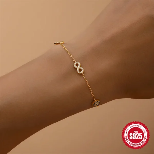 Pulsera Infinito Plata 925