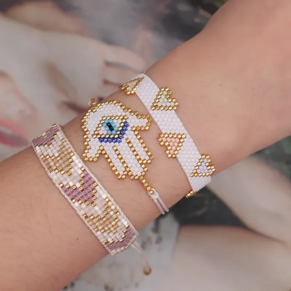 Pulsera Tejida De Punto