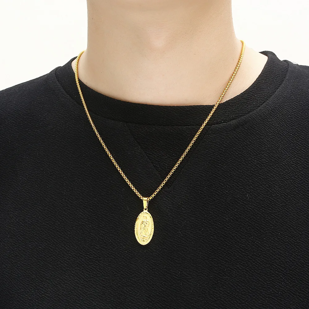 Collar Virgen de Guadalupe - Imagen 3