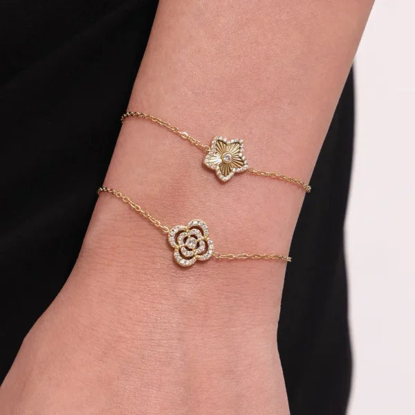 Pulseras Florar Brillante