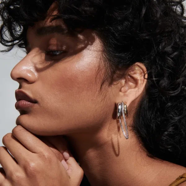 Zarcillo Adara Con Cadena