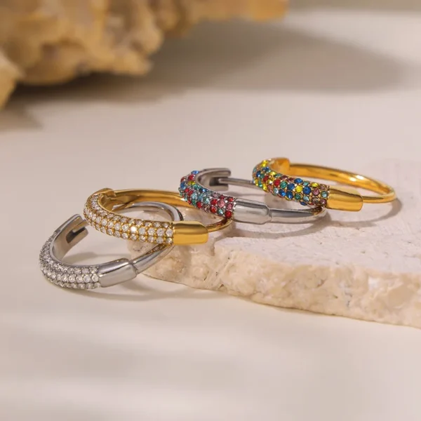 Anillo Colorido Brillante