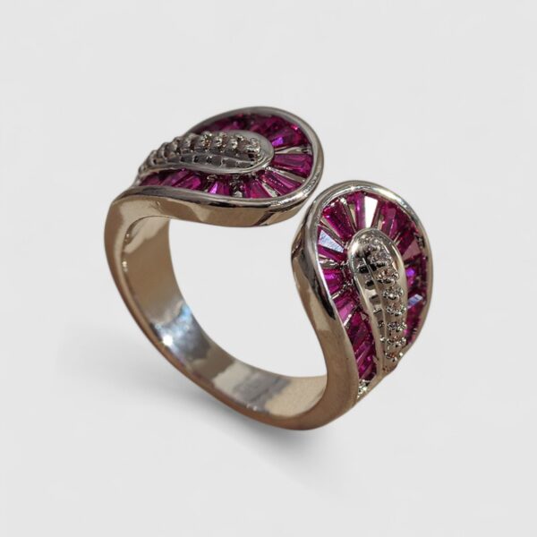 Anillo Púrpura Brillante