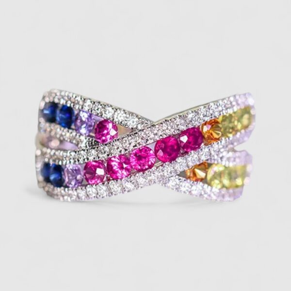 Anillo Glamour Colorido