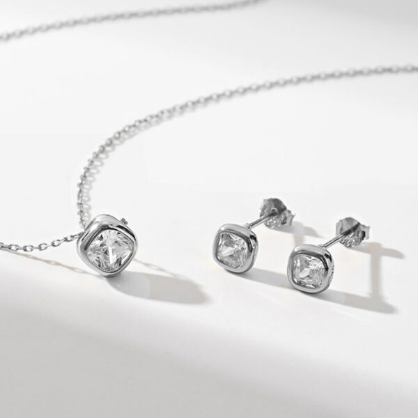 Set Topito+Collar Plata 925