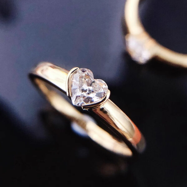 Anillo de Corazon Plata 925