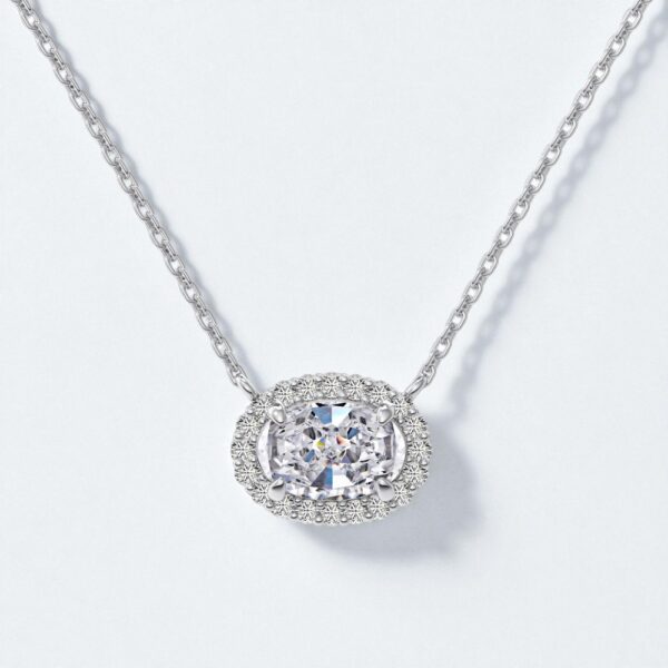 Collar Ovalado Plata 925