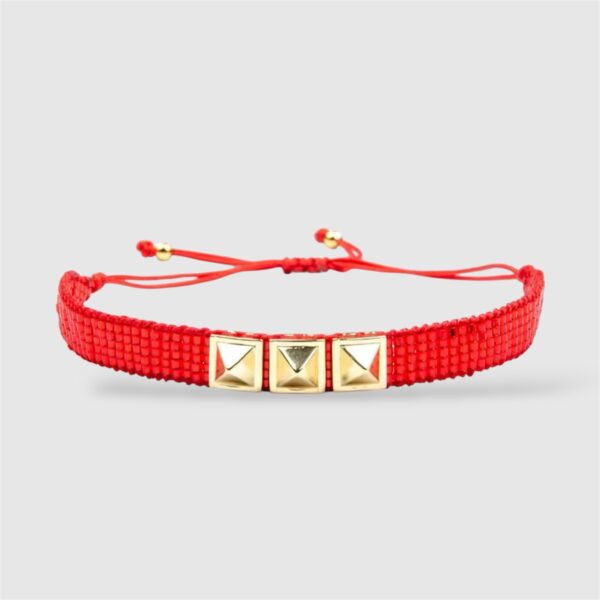 Pulsera Roja Miyuki