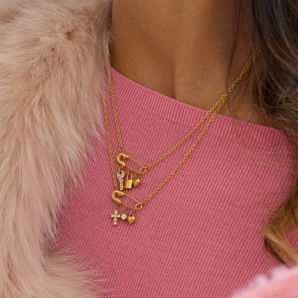 Collar Clip con Charms