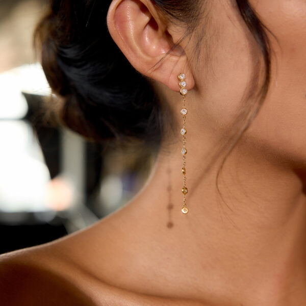 Zarcillos Largos Multigotas