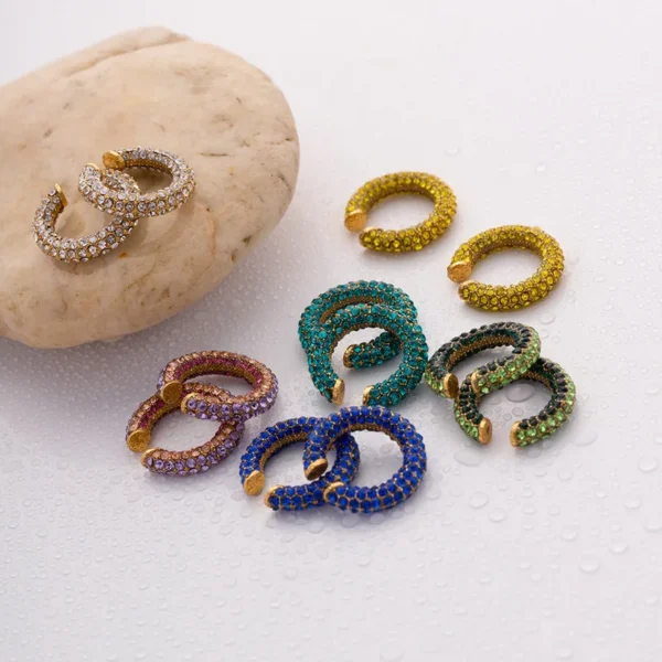 Earcuff Brillos de Colores