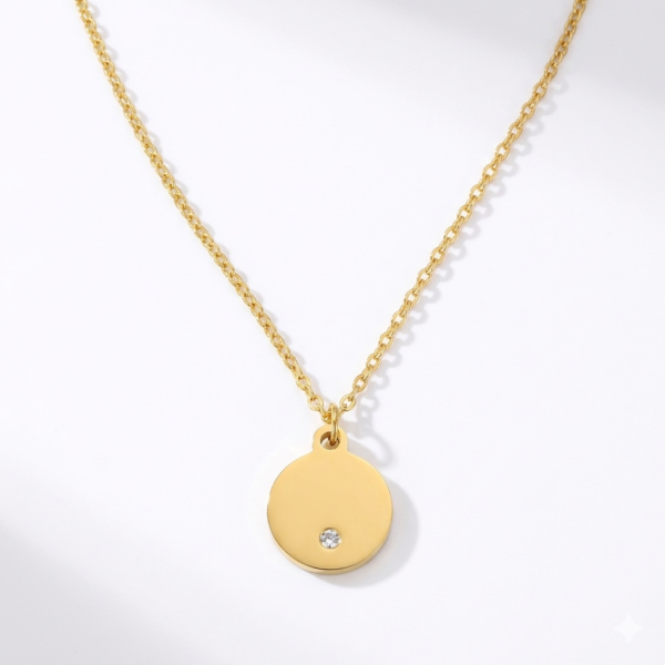 Placa Circular con punto de Luz para Grabado Laser