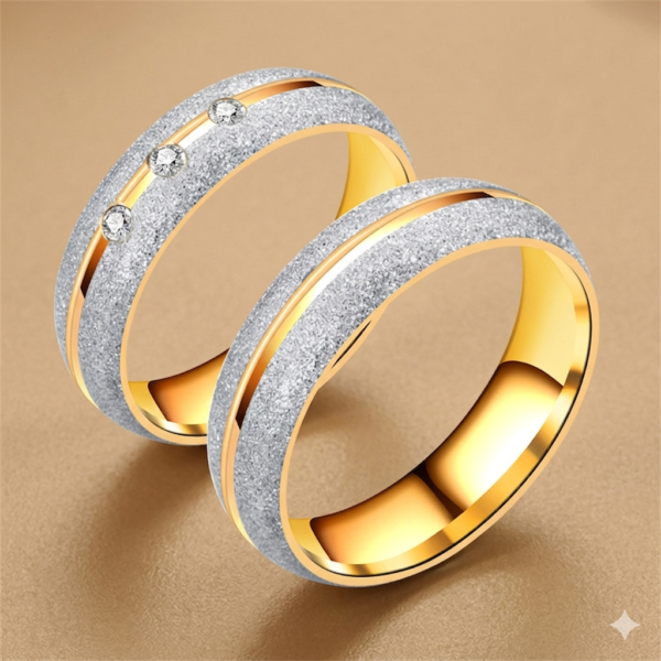 Anillos Alianza Bicolor