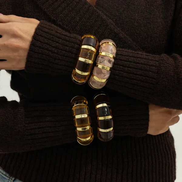 Brazalete Acrílicos Elegance