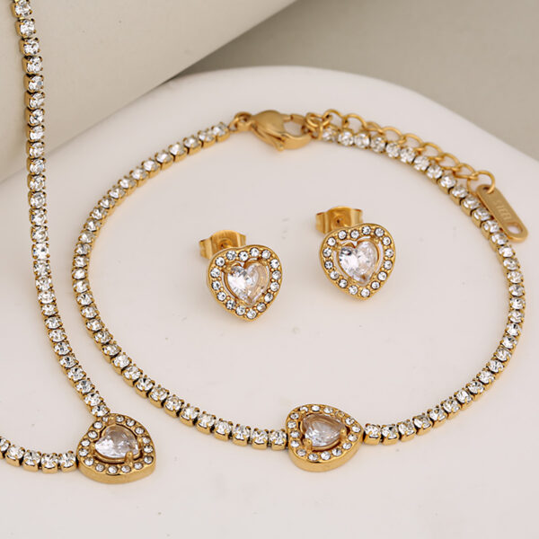 Set Collar+Pulsera+Topitos Mod9