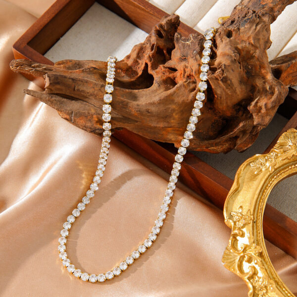 Collar Tennis Dorado