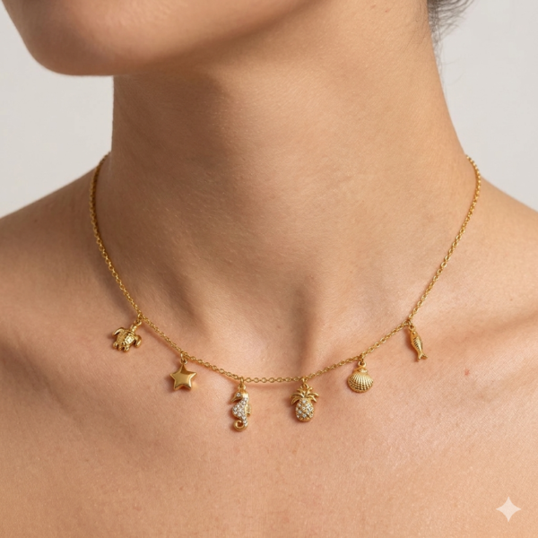 Collar Multicharm Playero