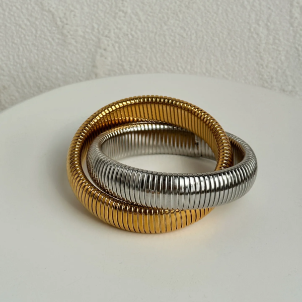 Brazalete Bicolor Resorte