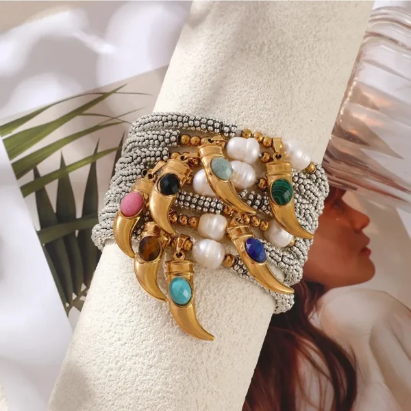 Pulsera Elastica Cuerno
