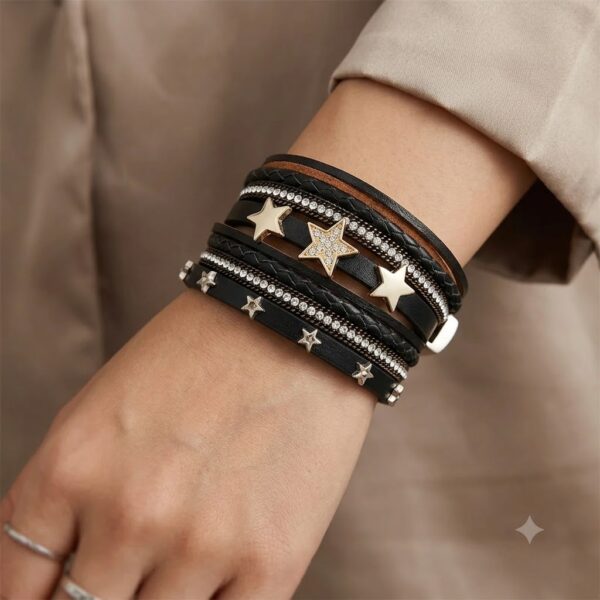 Pulsera Imantada Estrellas