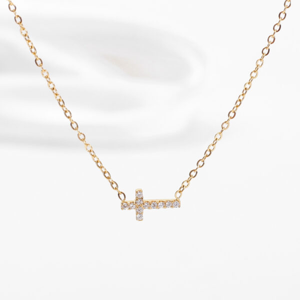 Collar Religioso Cruz Horizontal