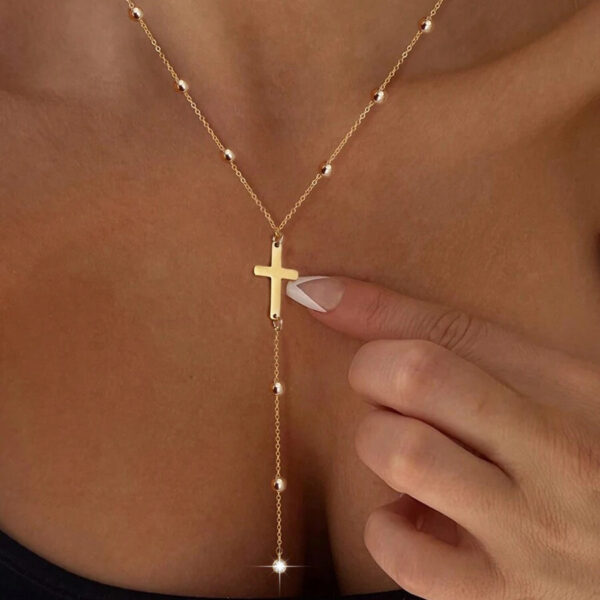 Collar Corbatin de Cruz