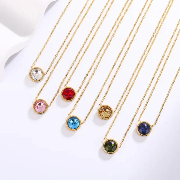 Collar Punto de Luz de Colores