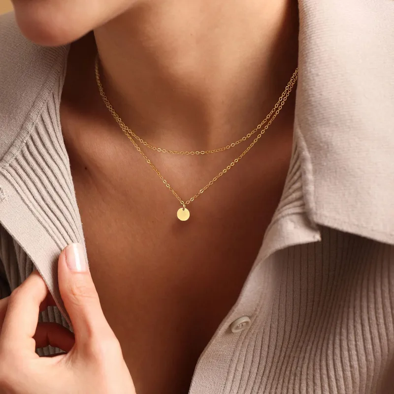 Collar Doble Disco
