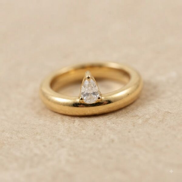 Anillo Gota De Agua