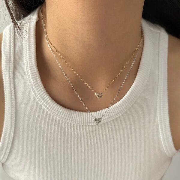 Collar Corazón Minimalista