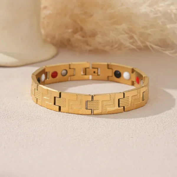 Brazalete Dorado De Hombre