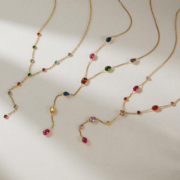 Collar Corbatín De Colores